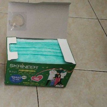 Murah 50pcs Masker Skrineer Earloop masker earloop masker 3ply masker medis masker medis 3 ply
