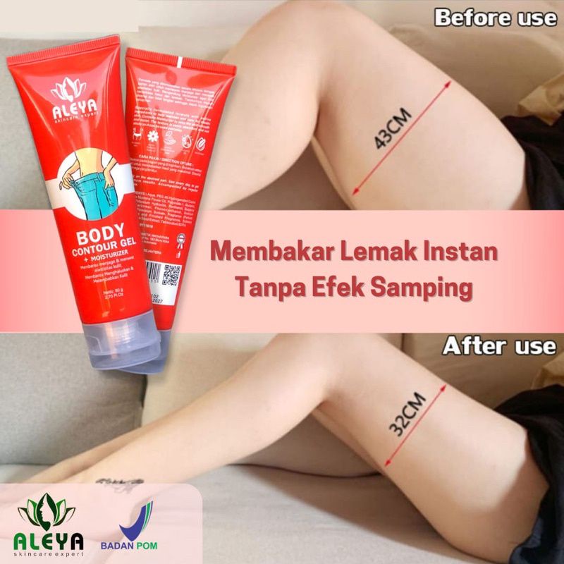 Terbaru BODY SLIMMING GEL ALEYA Original di jmr_kediri