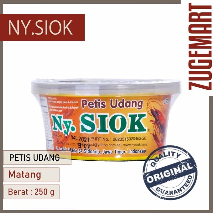 

*#*#*#] Petis Udang NY SIOK - 250gr