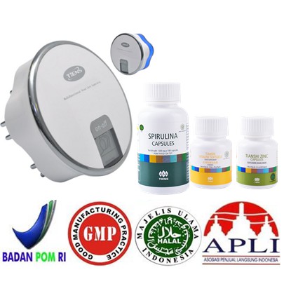 Paket Pembesar Payudara MHCA Tiens + Spirulina + Vitaline + Zinc