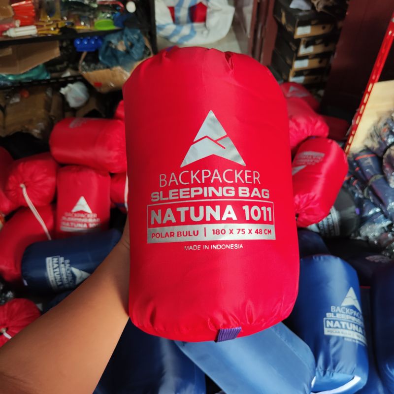 Sleeping Bag Polar Bulu Tebal BACKPACKER series NATUNA 1011 - SB BULU TEBAL