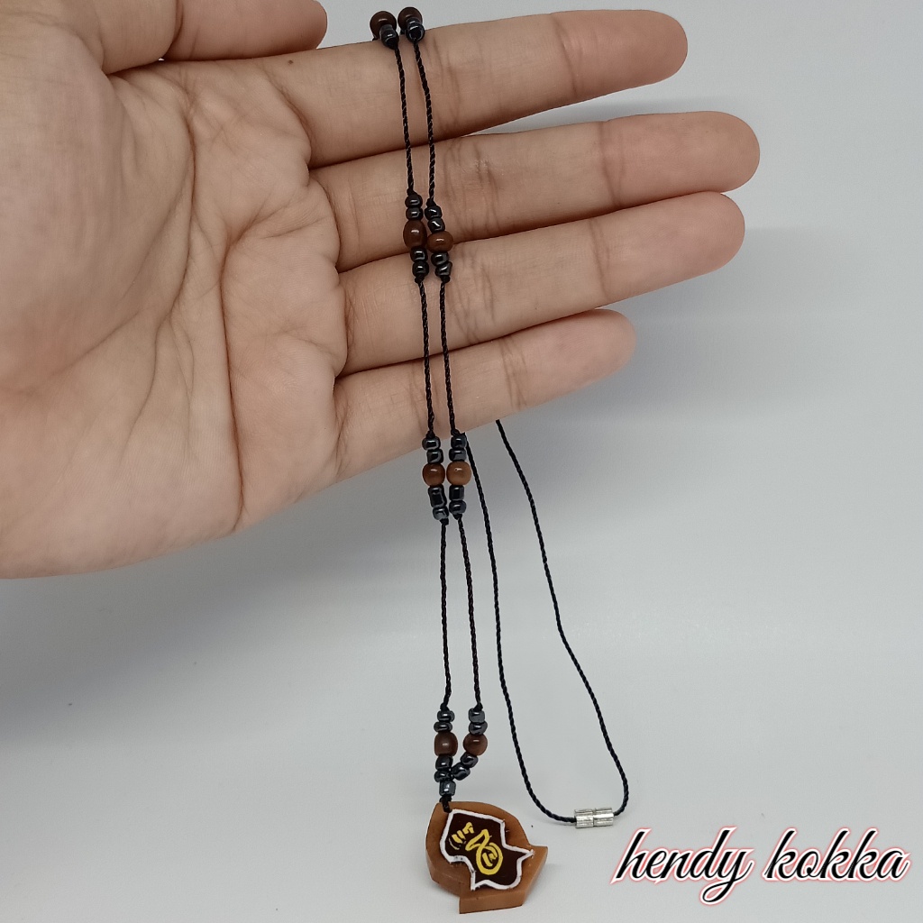 10pcs kalung manik kokka kaukah terompah cklt