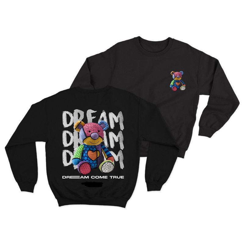 Sweater basic crewneck pria wanita (Dream)