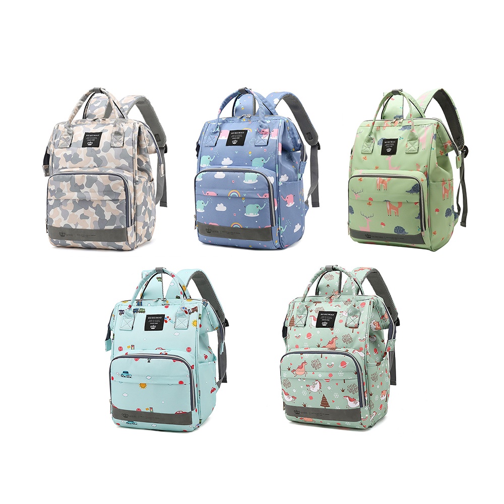 HIPPL LAND Tas Bayi Multifungsi Baby diapers bag Perawatan tas Perlengkapan Ransel Backpack 255