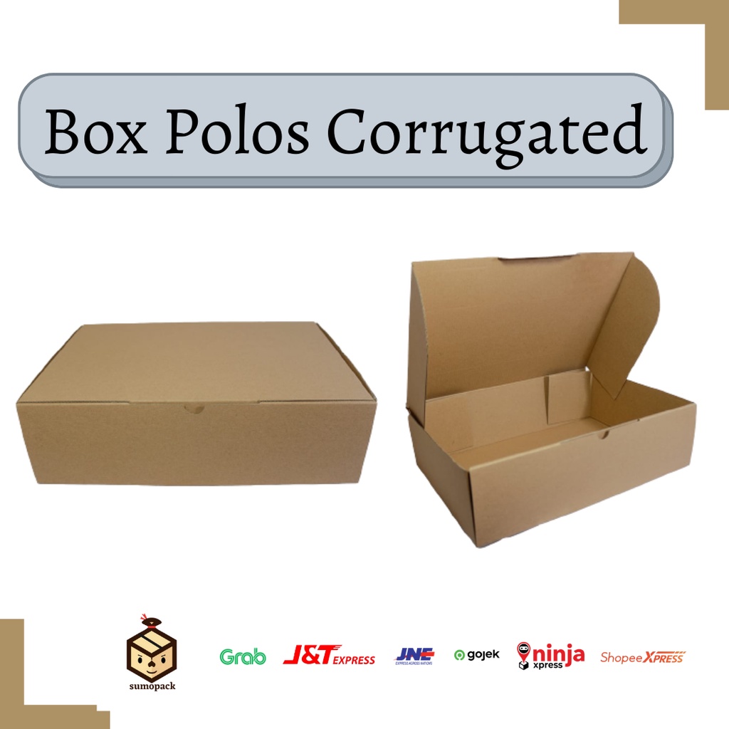 

sumopack - box packing/kardus packing/box polos/kotak kado sepatu/kardus polos/kardus hampers box/kardus murah/corrugated box model kunci atas