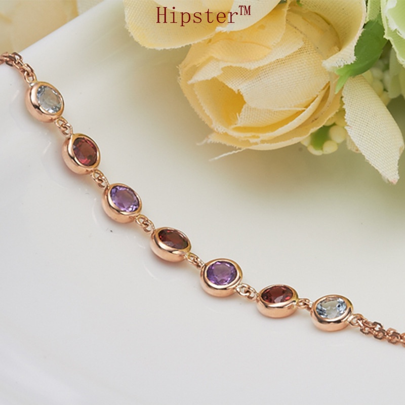 Hot Selling Classic Fashion Natural Ruby Bracelet