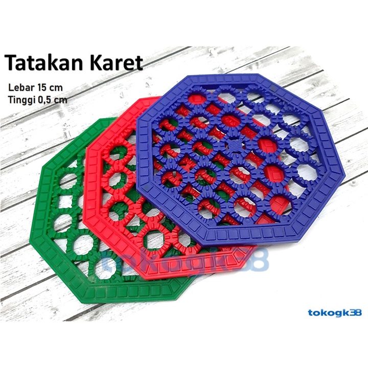Tatakan Alas Panci/Wajan/Piring/Gelas Karet