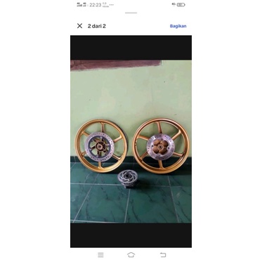 Jual velg racing cbr 150 old thailand pnp ninja rr ninja ss original
