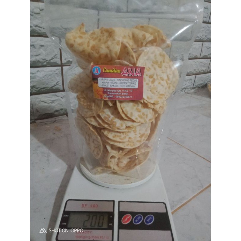 

kripik Tempe 200 Gram