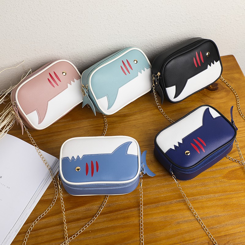 Satu7an T165 Tas Selempang Wanita Kotak Tas Import Korean Style Sling Bag Kulit PU Tali Rantai