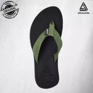  Sandal  Jepit  Gunung pria  AKASAKA ETNA hijau  sandal  outdoor 