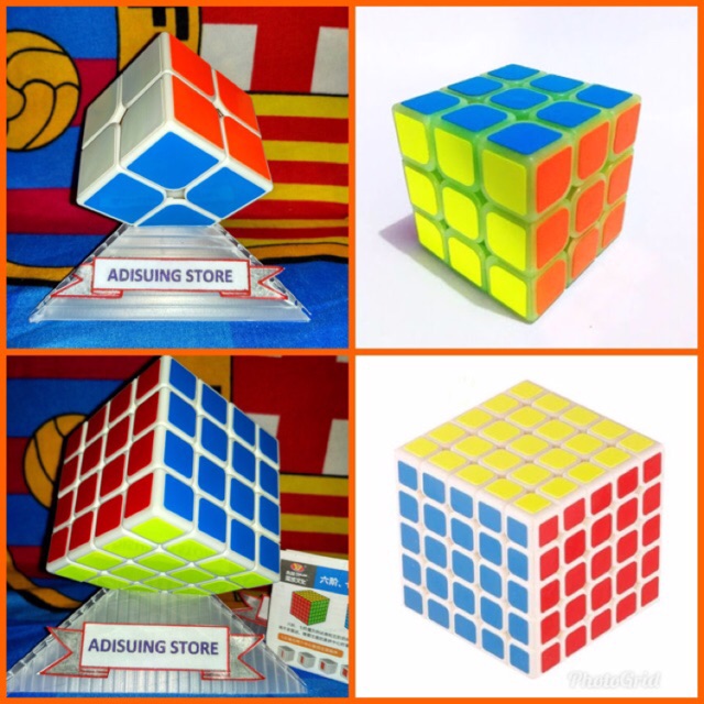  Rubik  YongJun 2x2 3x3 4x4 5x5 SpeedCube Shopee Indonesia