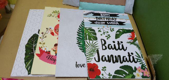 Wooden Projects Wall Decor Hiasan Dinding Tropical Qoutes - Alhc4