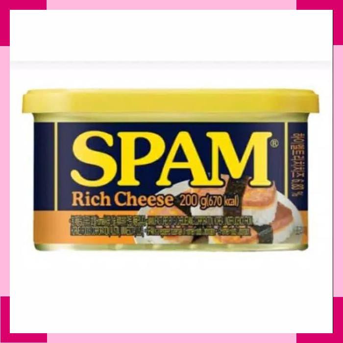 

Korea SPAM Rich Cheese Daging Rasa Keju Luncheon Canned Meat