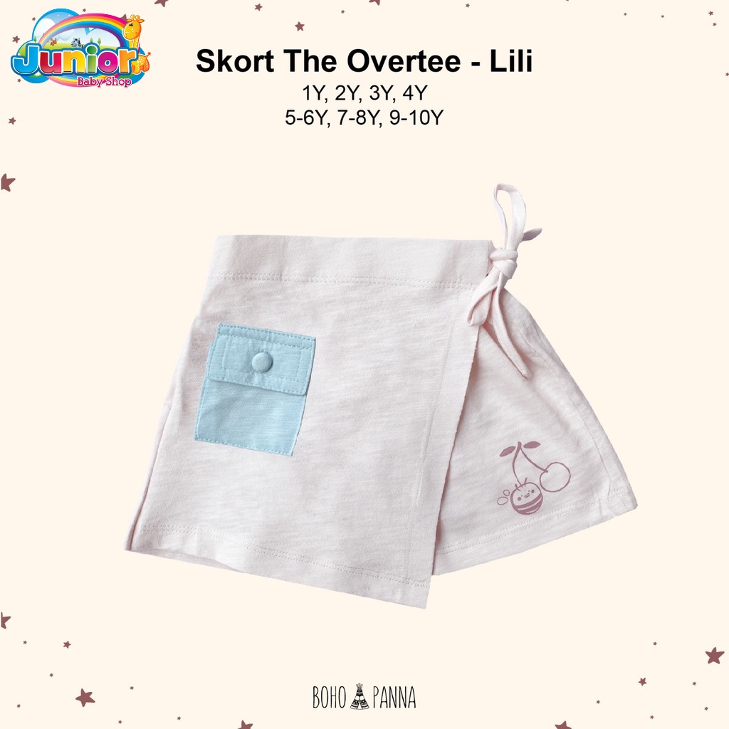 BOHOPANNA X THE OVERTEE - SKORT CELANA BAYI &amp; ANAK