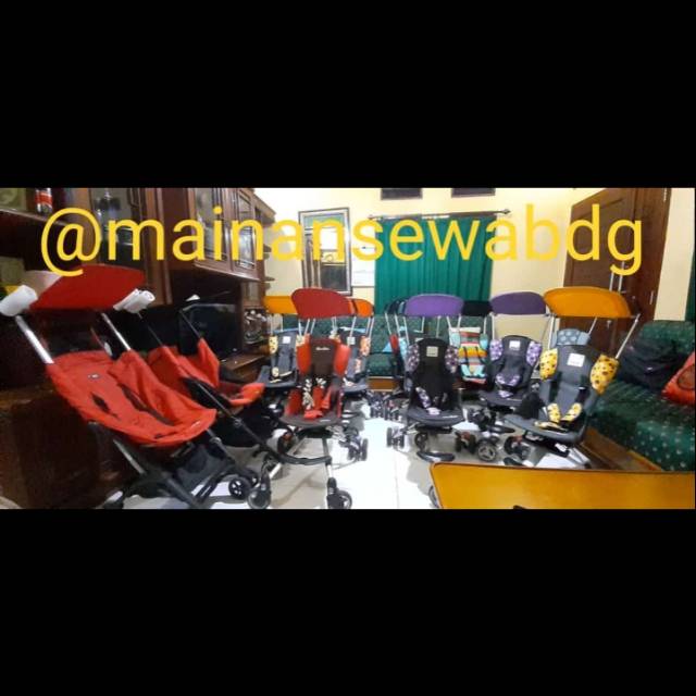 Stroller preloved isport pockit gb plus