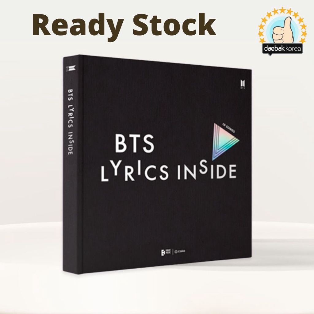 [Ready Stok] BTS Lyrics Inside Official Weverse