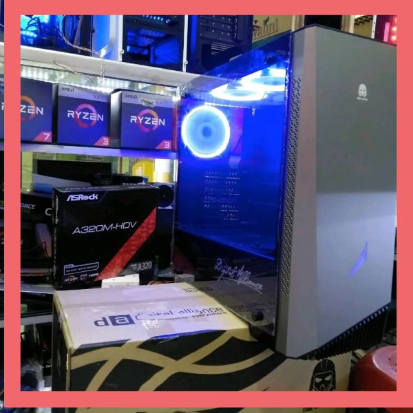 Promo PC GAMING CORE I3 7100 WITH GTX 1050TI 4GB