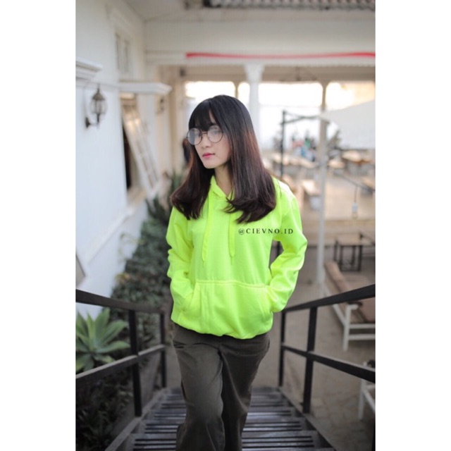HOODIE JUMPER NEON POLOS SIZE M - XXXL