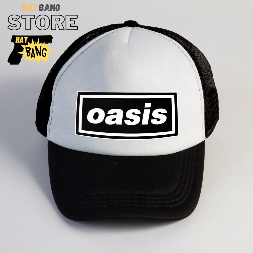 TOPI OASIS / OASIS / TOPI BAND / TOPI TRUCKER / TOPI SNAPBACK / TOPI ROCK / TOPI PRIA / TOPI COWOK / TOPI KEREN / TOPI / TOPI BAND ROCK / CAPS