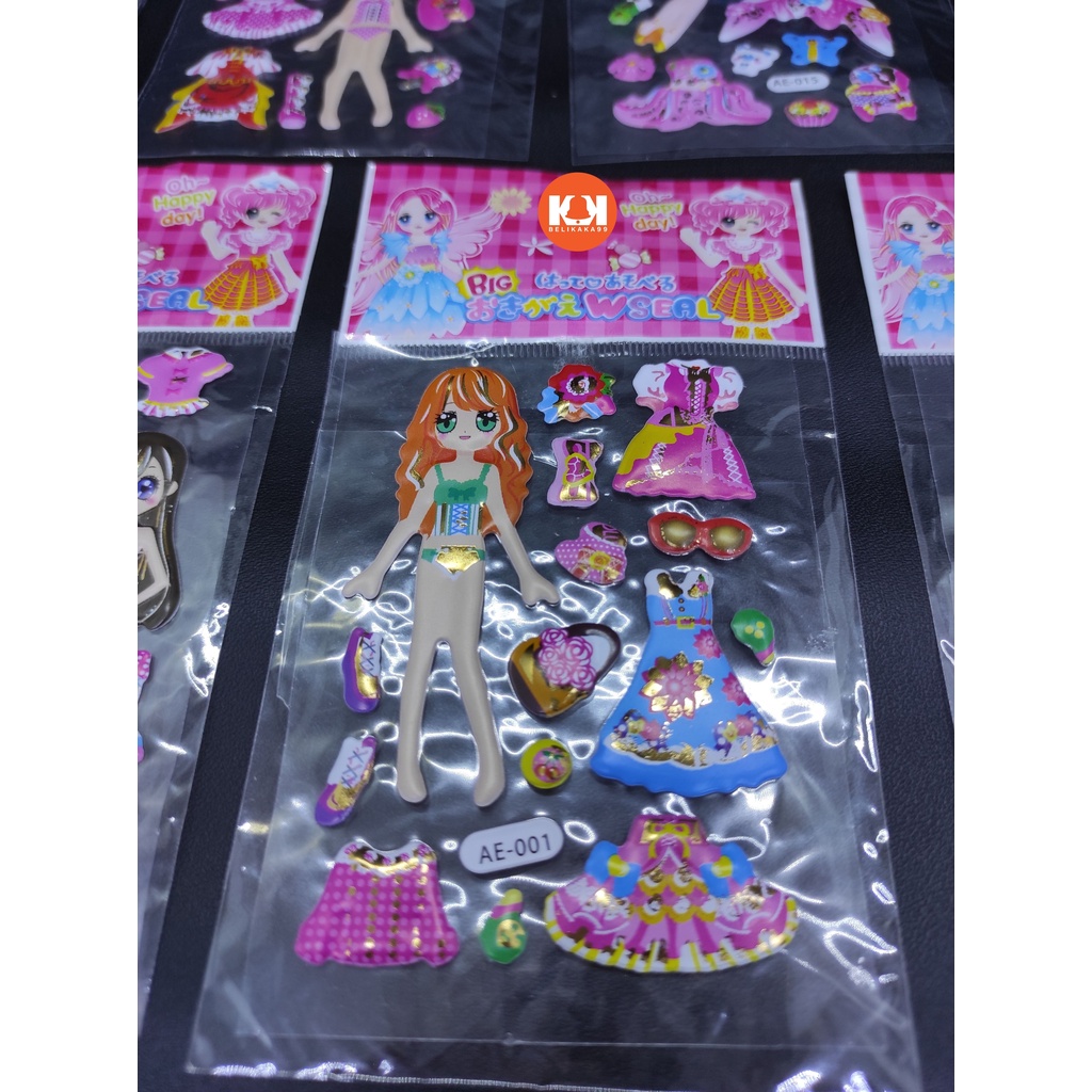 STICKER ANAK KARAKTER CEWE TIMBUL 3D LEMBARAN ISI 20 PCS / STIKER GAMBAR TIMBUL KARAKTER STIKER KARAKTER / STICKER KARAKTER / STIKER ANAK TIMBUL 3D / STICKER ANAK TIMBUL 3D / STIKER LEMBAR ISI 20 / STICKER LEMBAR ISI 20