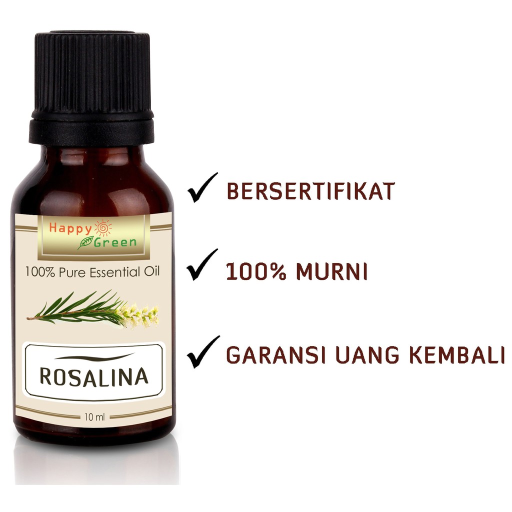 Happy Green Rosalina Essential Oil - Swamp Paperbark Tree Oil