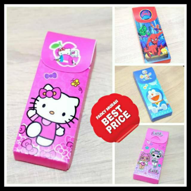 Tempat Pensil Kotak Pensil Rakit Karakter Tempat Pensil Kotak Pensil Rakit Karakter