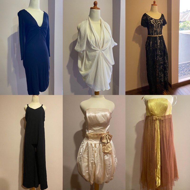 PRELOVED GAUN / GOWN PROM DRESS PESTA