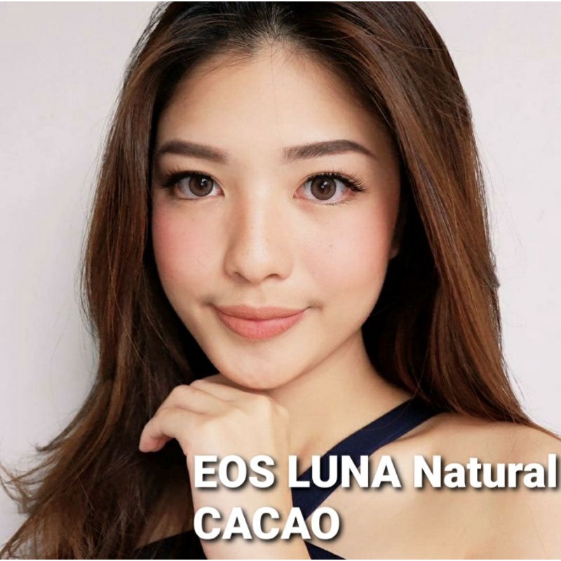 SOFTLENS EOS LUNA NATURAL CACAO NORMAL MINUS s.d -10.00 softlen KEMENKES