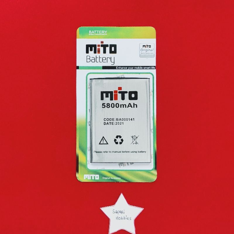 Baterai Mito Z1 Plus (BA-00141) / BA000141