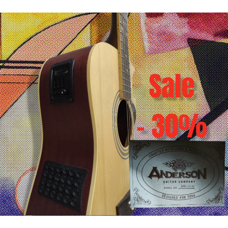 Gitar Akustik Elektrik Merk Anderson
