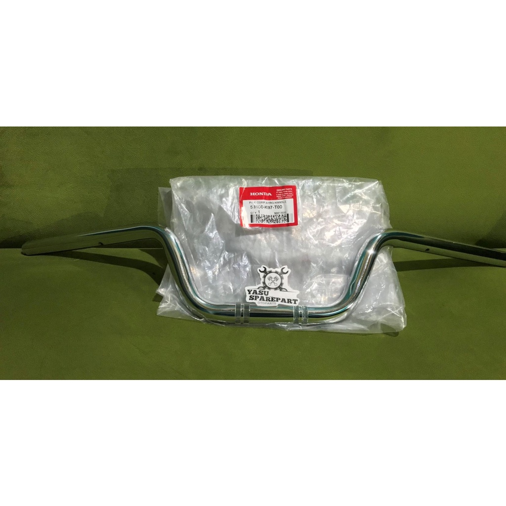 53100-K97-T00 STANG STIR SETIR HONDA PCX 150 160 LED 2017 - 2024 ORIGINAL HONDA AHM HGP 53100K97T00