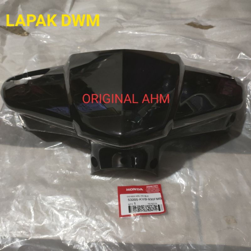 COVER BATOK KEPALA DEPAN VARIO 110 KARBU KARBURATOR PERTAMA 53205-KVB-930 ORI ASLI AHM