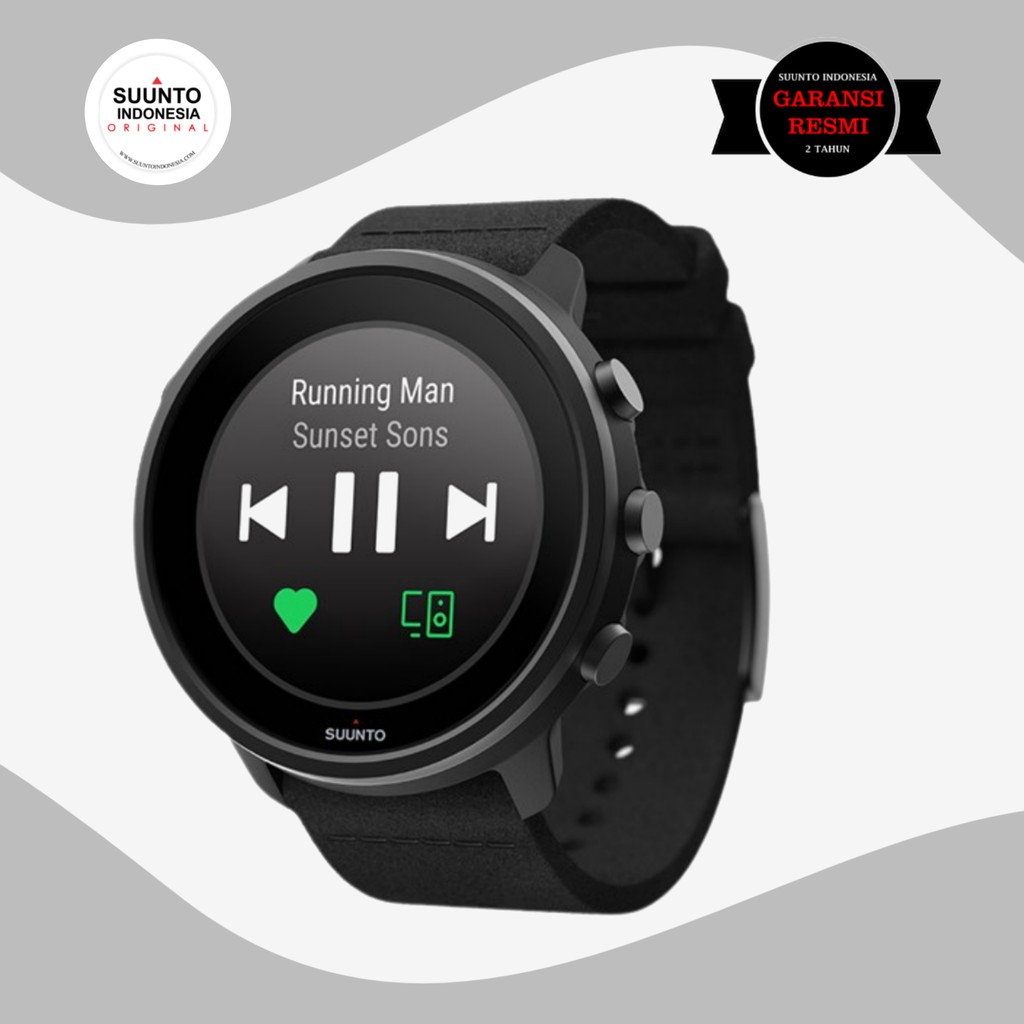 SUUNTO 7 MATTE BLACK TITANIUM ORIGINAL GARANSI RESMI ( SMART WATCH) TERMURAH