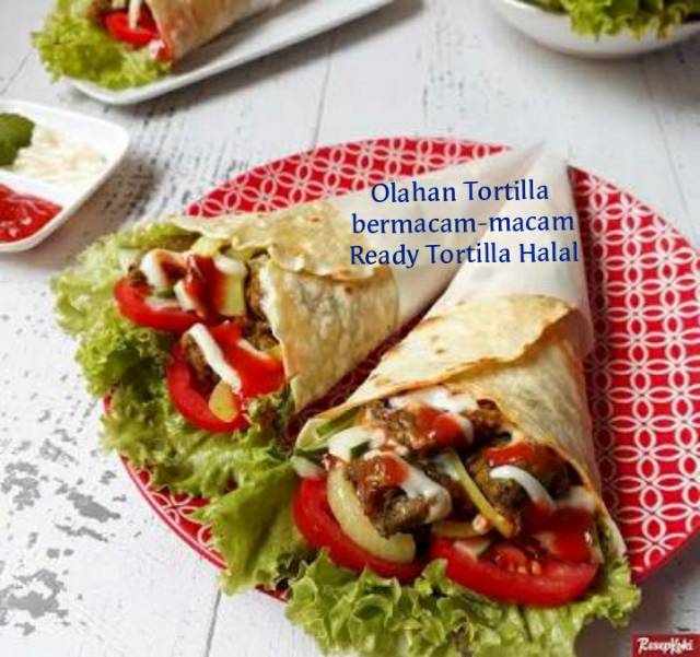 Tortilla 20cm isi 10 lembar tortila kulit kebab bungkus kebab bahan kebab halal daging kebab tacos nachos roti canai maryam libanes halal murah