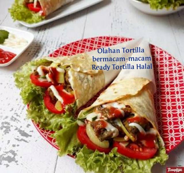 Tortilla 20cm isi 10 Kulit kebab tortila bahan kebab nachos pizza kebab libanes