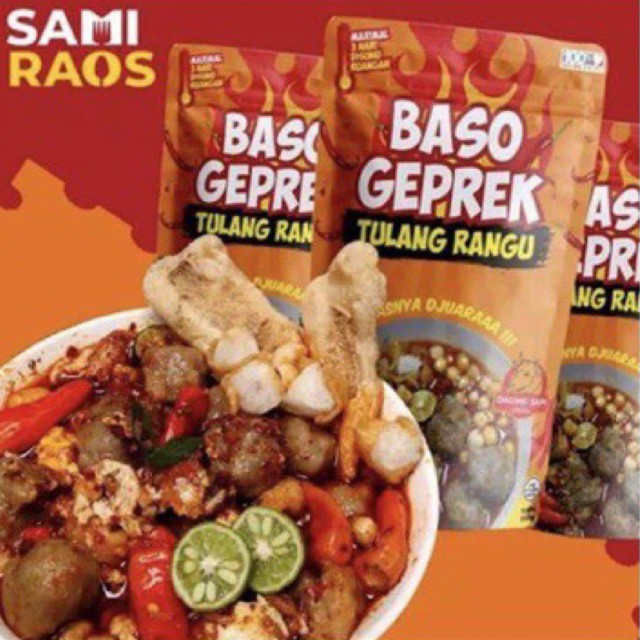 

BASO GEPREK TULANG RANGU SAMIRAOS