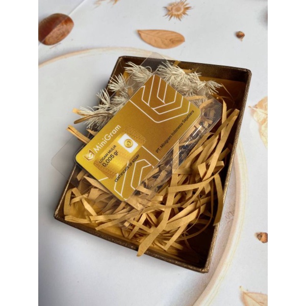 EMAS MINIGRAM 0,005 Gram / Minigram 0.005 Gram BABY GOLD / Babygold Logam Mulia Merchandise 24 Karat / MERCHANDISE MINI GOLD Resmi