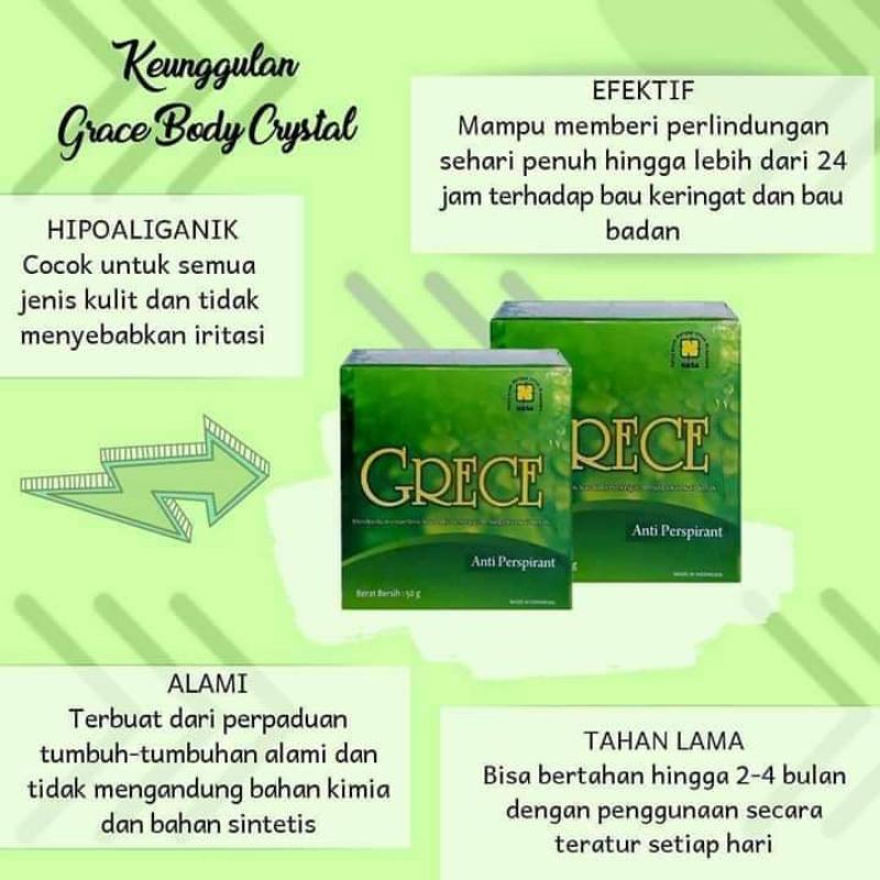 GRECE BODY CRYSTAL/GRECE NASA/GRECE