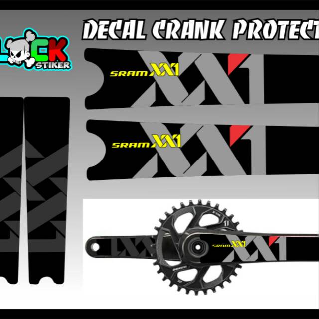Decal crank protector sram xx1