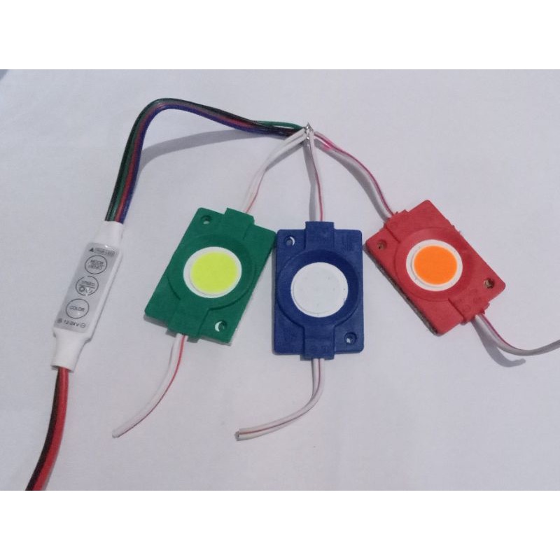 paket lampu kedip rgb komplit modul