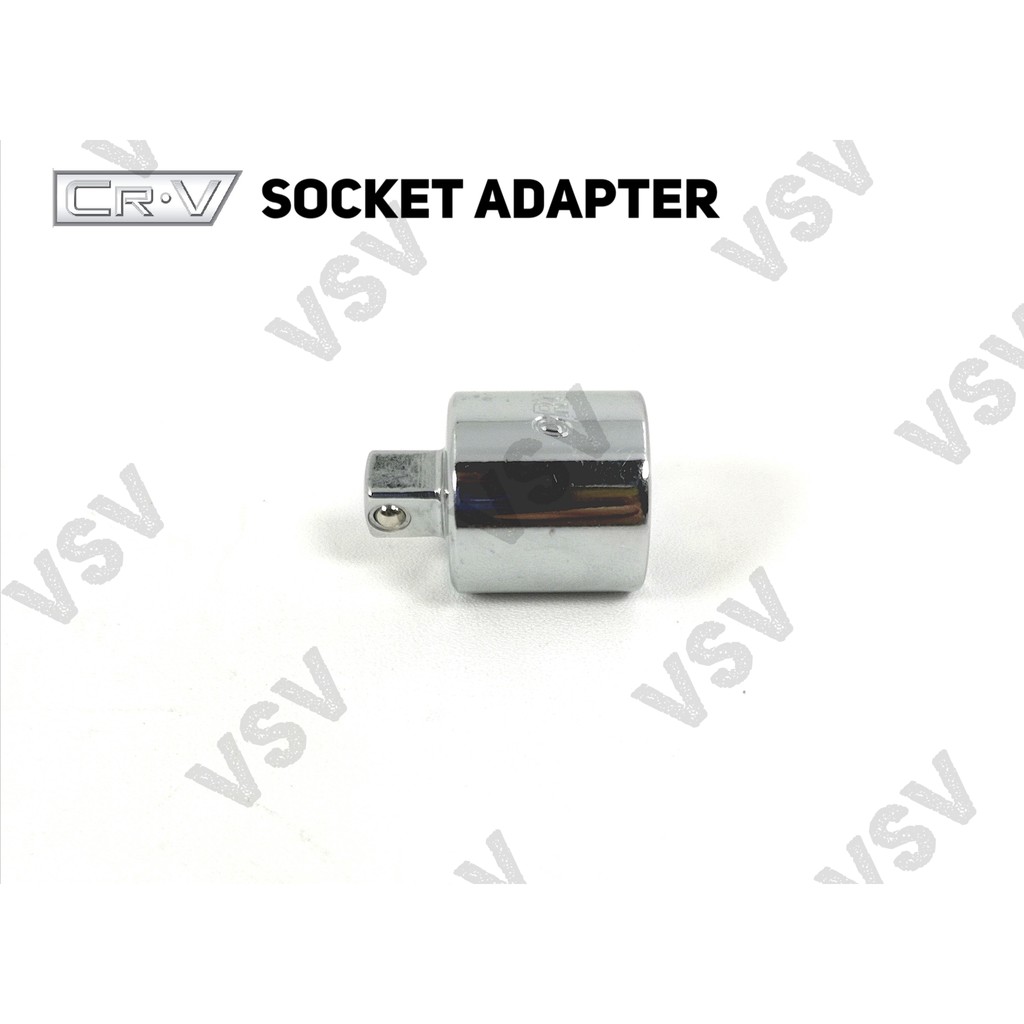 Gestar Socket Adapter 3/8&quot;Fx1/4&quot;M Shock Adaptor Sock Sambungan Sok