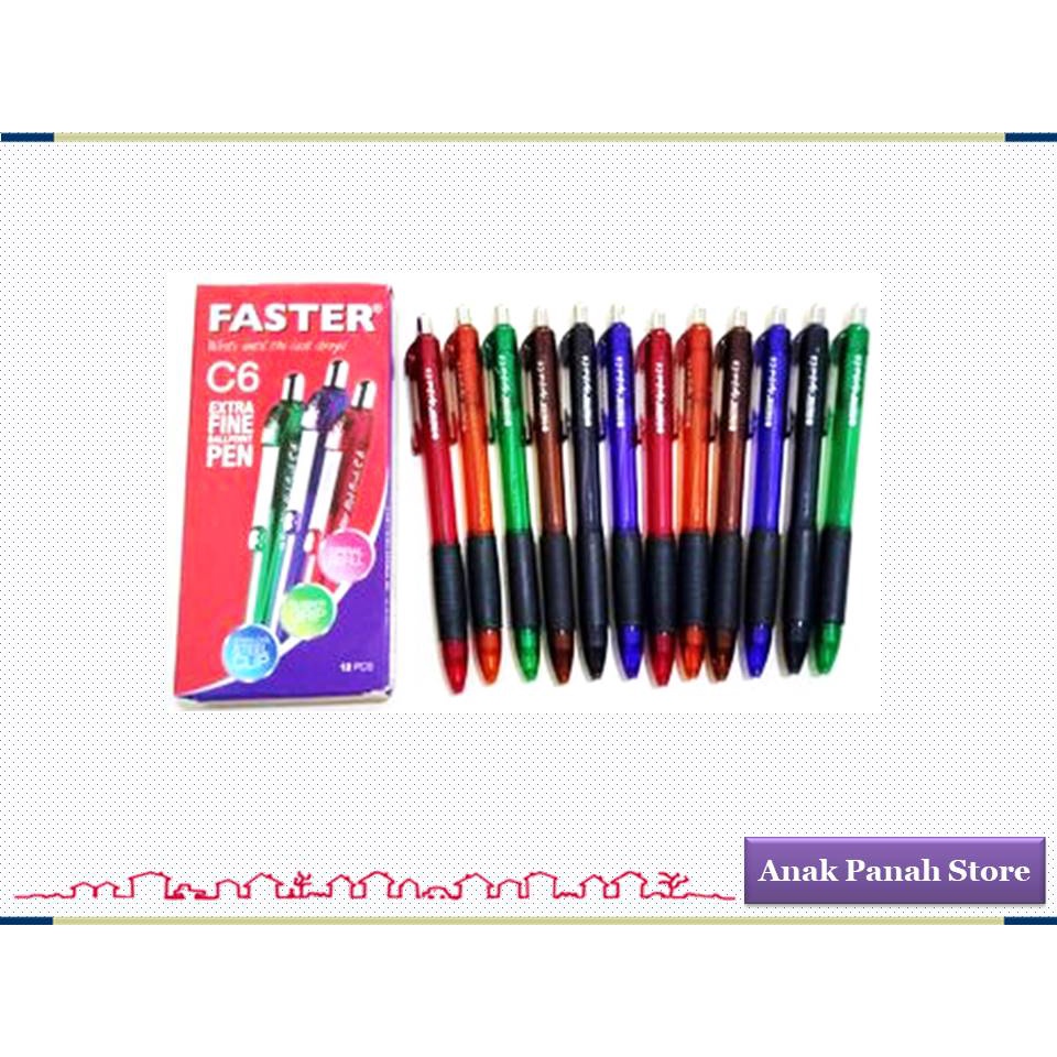 

Pen Merk Faster C6 (12 buah)