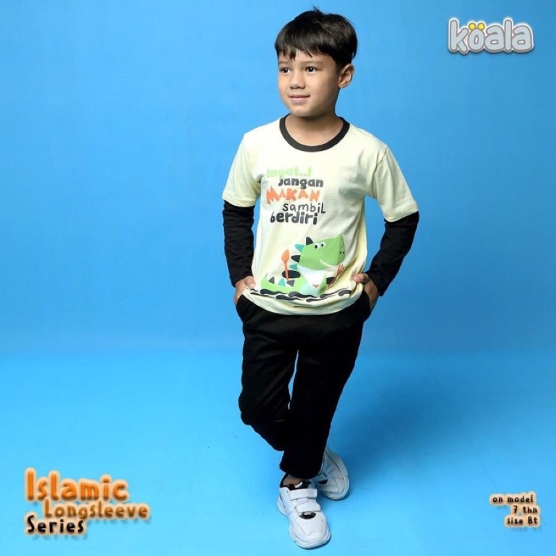 KAOS KOALA ISLAMIC LONG SHIRT SERIES SIZE 4-13 Tahun by hoolahop bumblebee