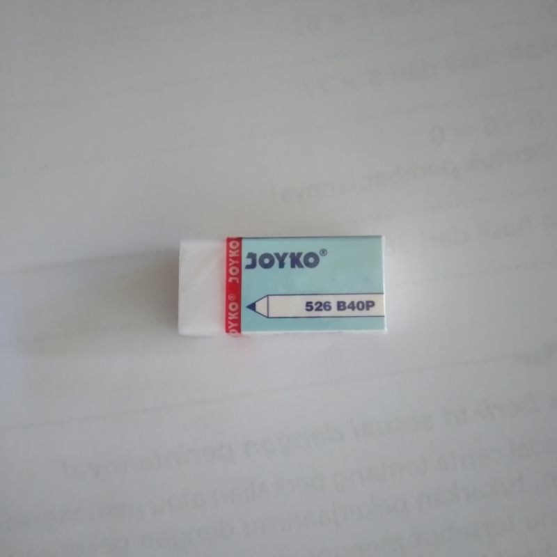 

Penghapus Joyko Kecil Putih 526 B40P Ecer