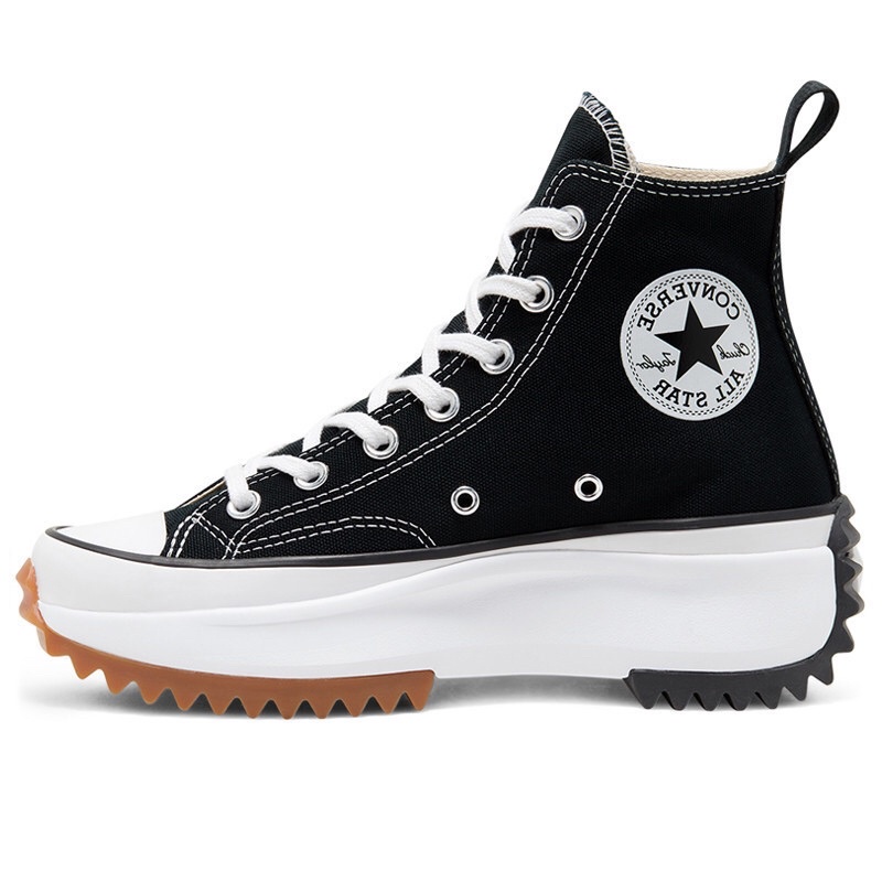 converse black digital terrain run star hike hi sneakers