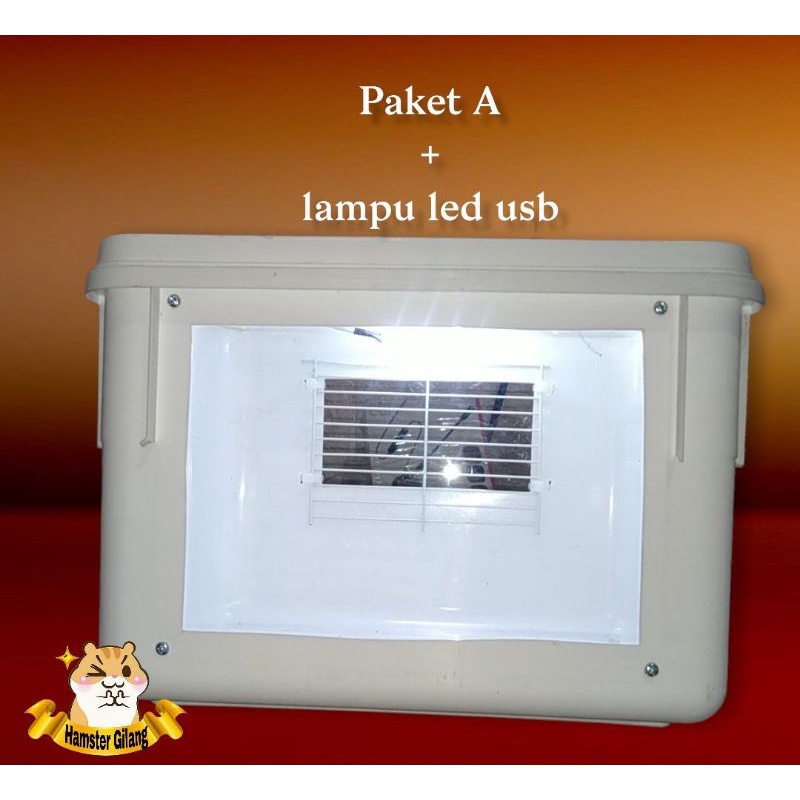kandang hamster box modiv akrilik 8 liter-1