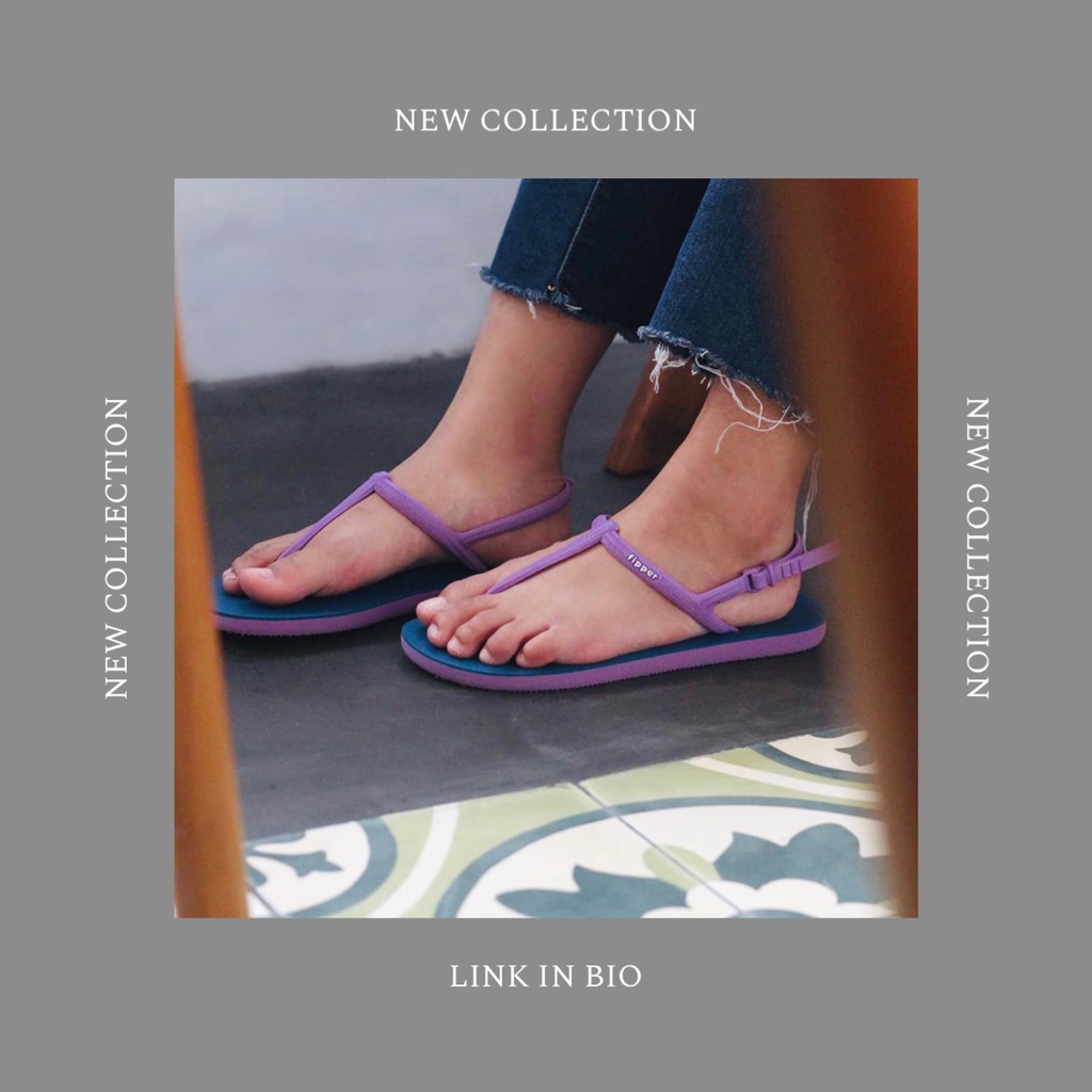 Fipper Strappy / Sandal Tali Wanita UK 7 (size 38 39)-6