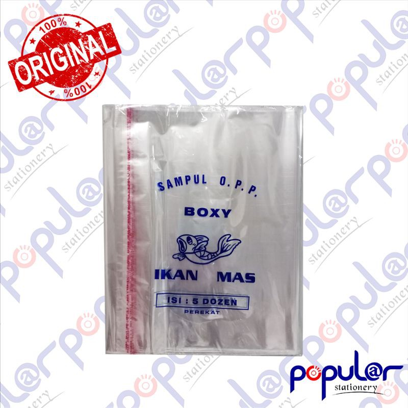 

Sampul Opp Boxy Ikan Mas Biru