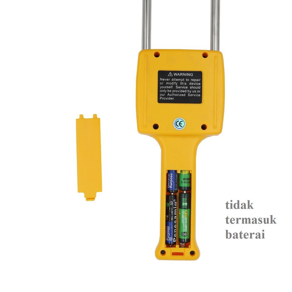 TK100S Digital Grain Moisture Meter Pengukur Kadar Air Untuk Biji/Bubuk Alat Ukur Kelembaban Beras